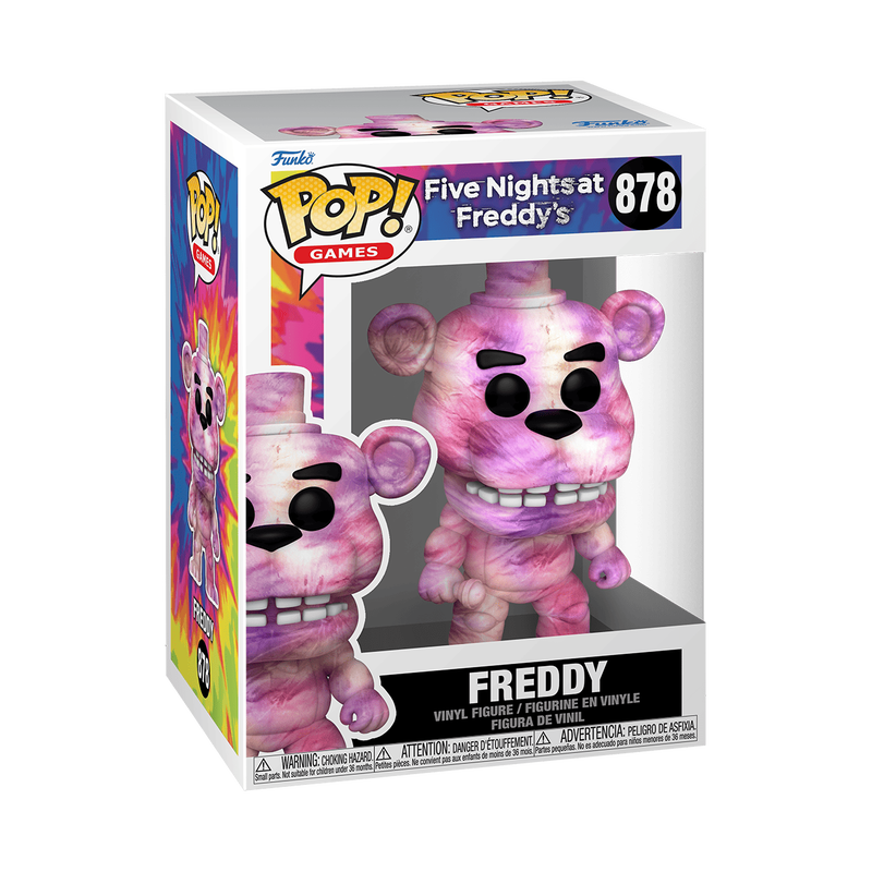 Pop! Freddy Fazbear in Tie-Dye, , hi-res image number 2