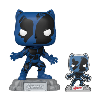 Pop! Black Panther with Pin, Image 1