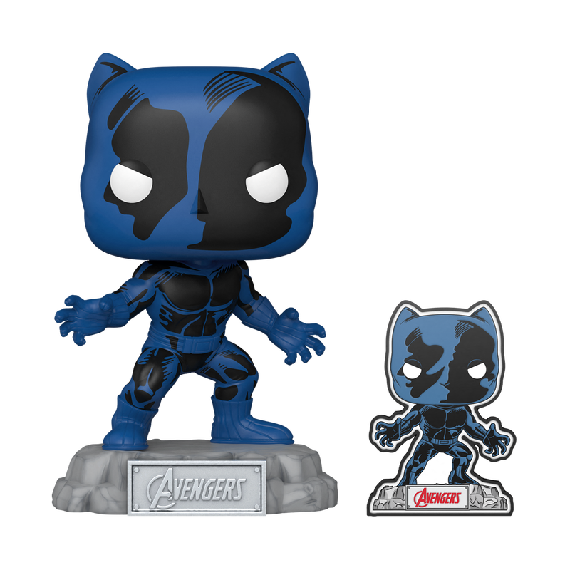 Pop! Black Panther with Pin, , hi-res image number 1