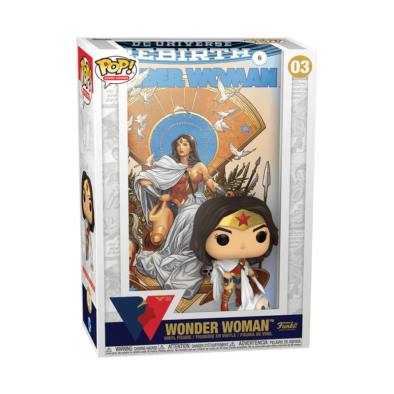 Pop! Comic Covers No. 6 DC Universe Rebirth Wonder Woman, , hi-res view 2