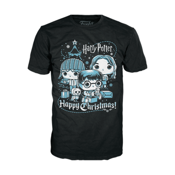 Harry Potter Happy Christmas Boxed Tee, Image 1