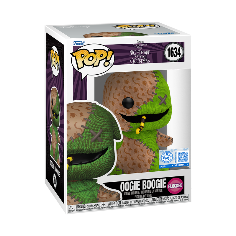 Pop! Oogie Boogie (Flocked), , hi-res view 2