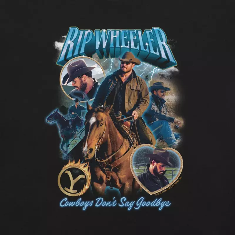 Yellowstone Rip Wheeler Heartthrob Tee, , hi-res view 3