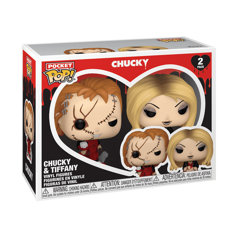 Pocket Pop! Chucky & Tiffany (Valentine) 2-Pack, , hi-res view 2