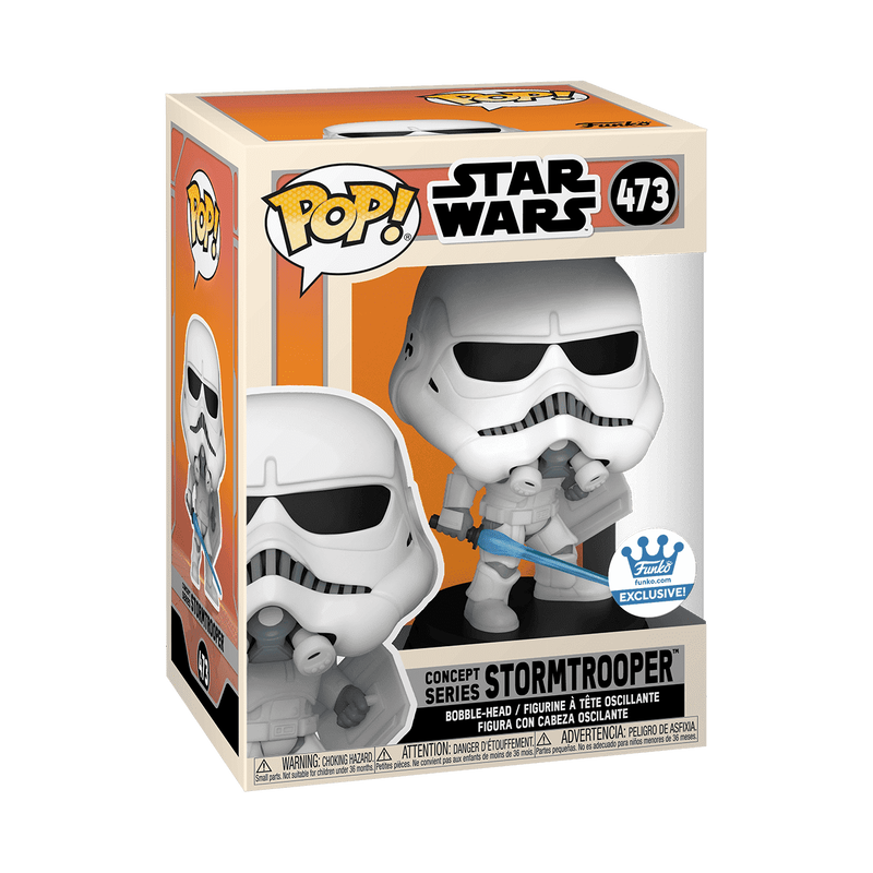 Pop! Concept Series Stormtrooper with Shield and Lightsaber, , hi-res view 2