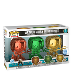 Pop! Arthur Curry in Hero Suit (Chrome) 3-Pack, , hi-res view 2