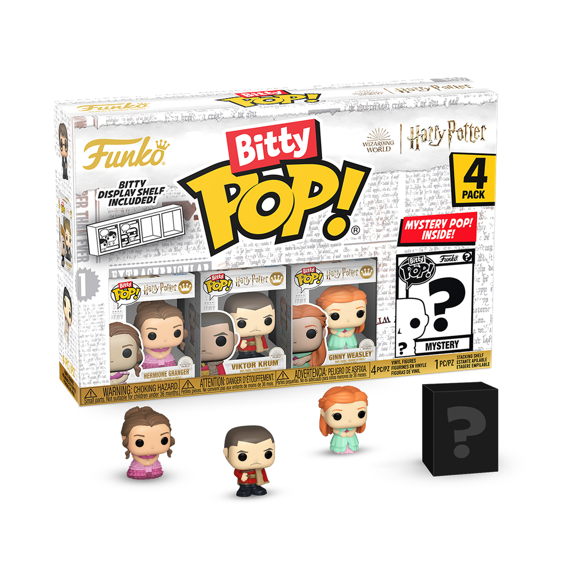 Детские фигурки Funko Bitty Pop! Harry Potter and the Goblet of Fire 4-Pack Series 2 — фото 1