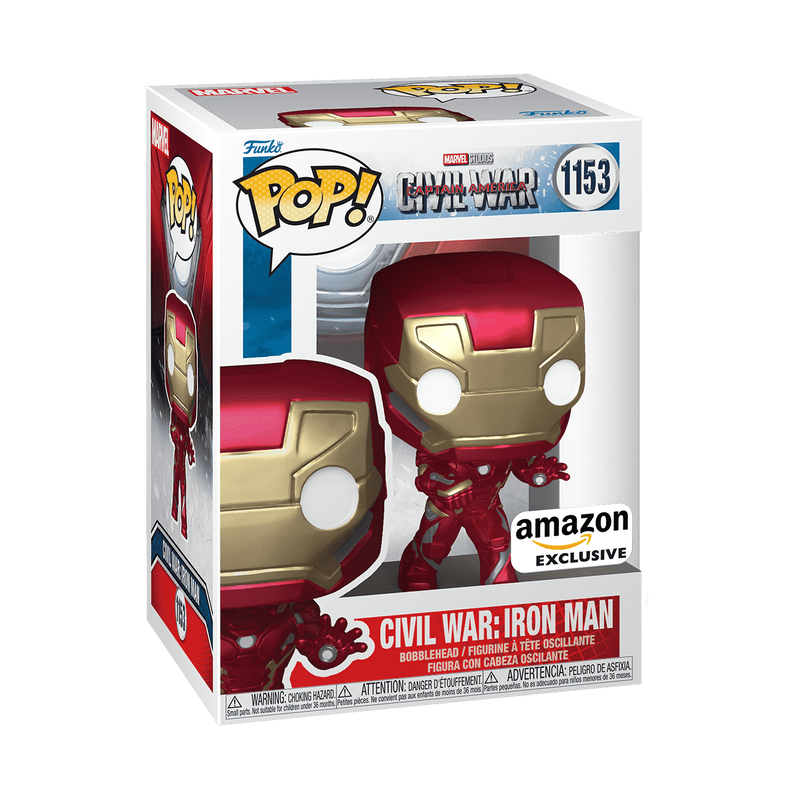 Funko Pop! - Marvel - Iron Man #126 (Captain America Civil War)