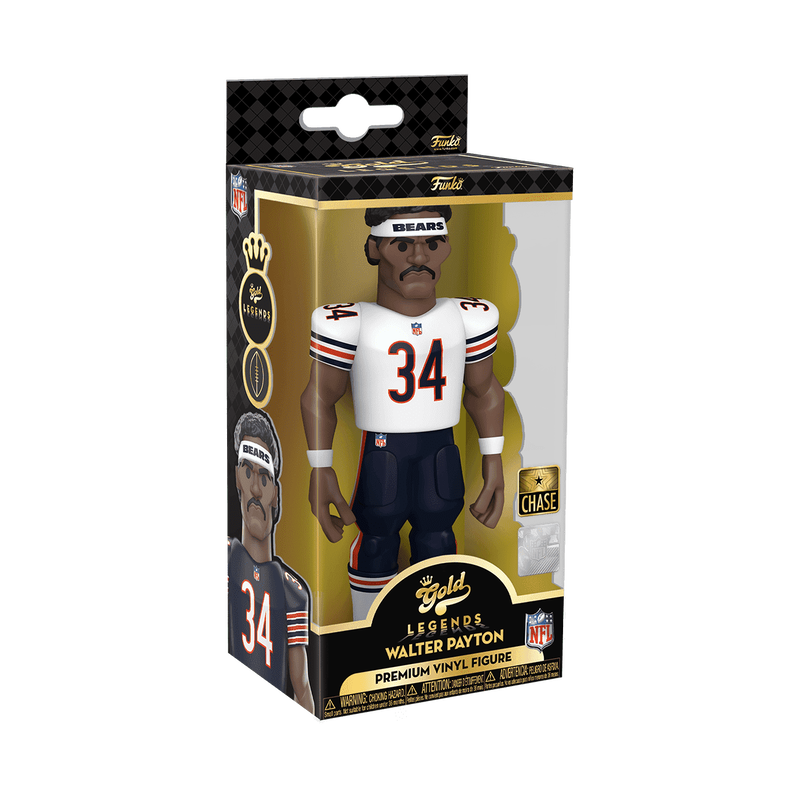 Vinyl GOLD 5" Walter Payton - Bears, , hi-res view 4