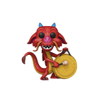 POP Disney: Mulan - Mushu w/Gong (DGLT), , hi-res view 2