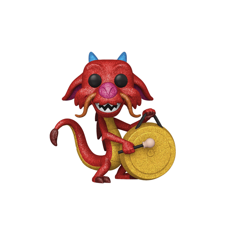 POP Disney: Mulan - Mushu w/Gong (DGLT), , hi-res view 2
