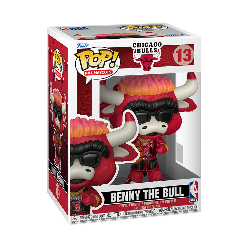 Pop! Benny the Bull (Pinstripe Jersey), , hi-res view 2