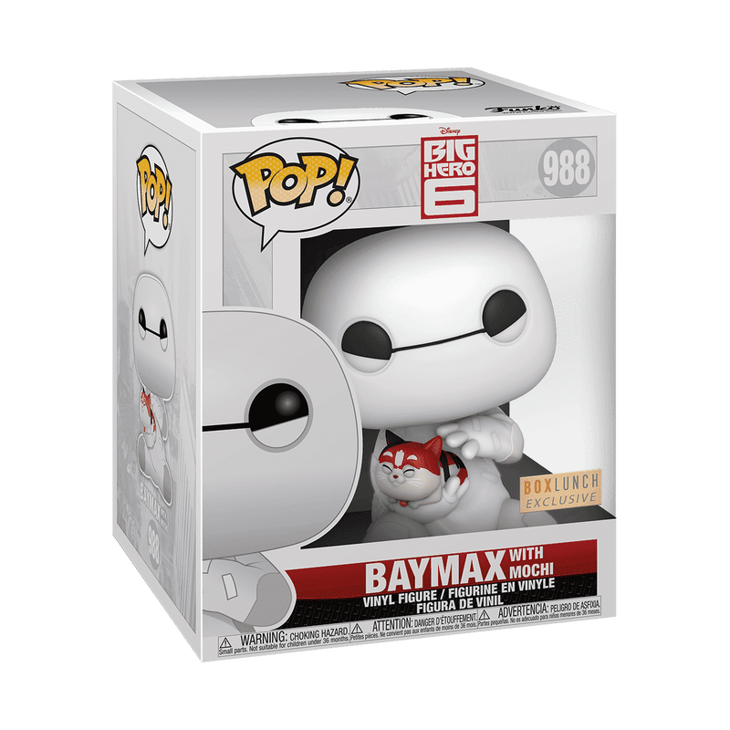 POP Disney:BigHero6-6"Baymax+CatW/(GW)Chase, , hi-res view 1