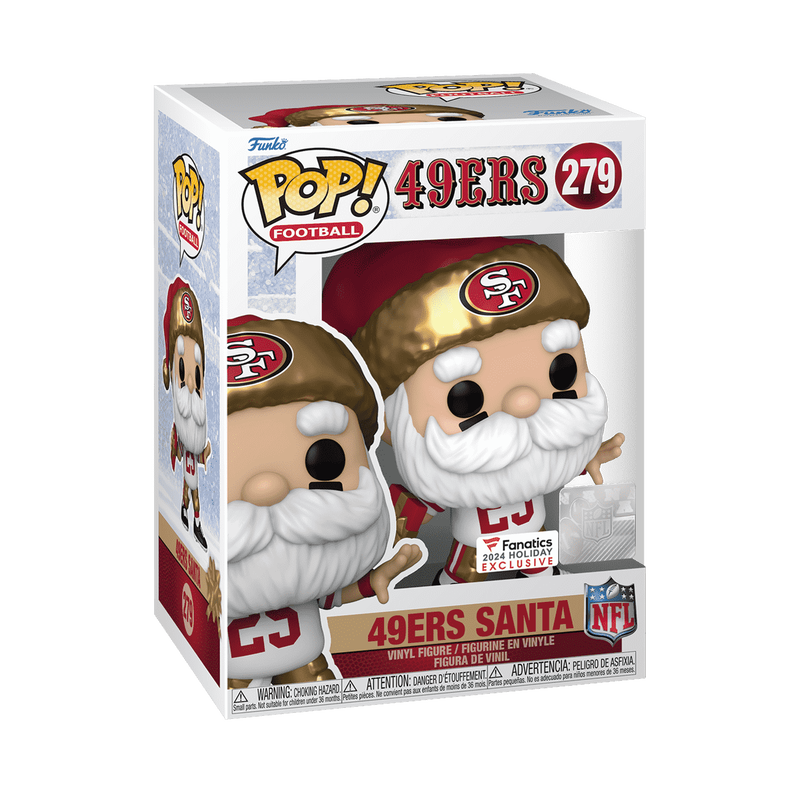 Pop! 49ers Santa (Throwing), , hi-res view 2