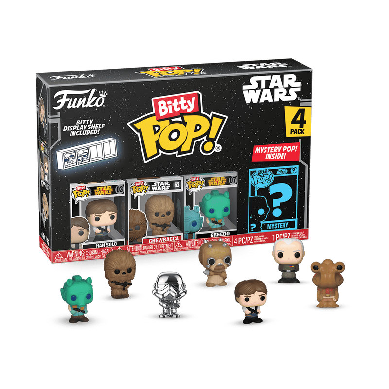 Buy Bitty Pop Star Wars 4 Pack Series 3 at Funko