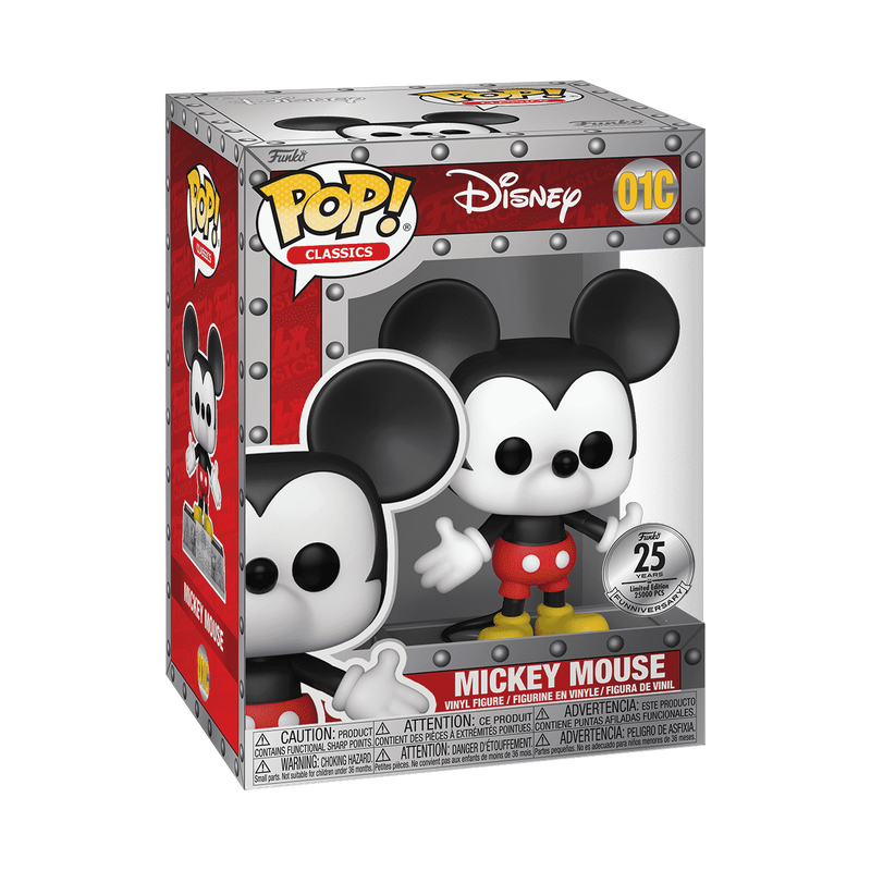 高評価アイテム Pop! Classics Anniversary 25th Funko Mouse Mickey テレビ