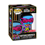 Pop! Captain America (Black Light), , hi-res view 2