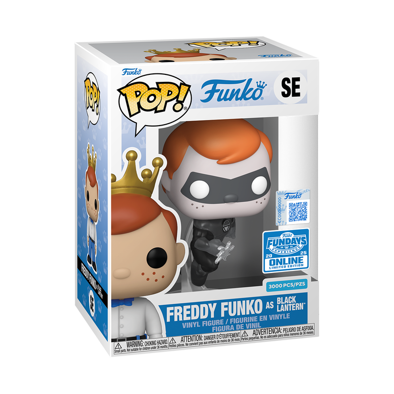 Pop! Freddy Funko as Black Lantern (Translucent), , hi-res view 2