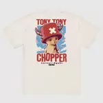 One Piece Chopper Oversized Faded Tee, , hi-res view 4