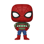 Pop! Holiday Spider-Man in Ugly Sweater, , hi-res view 1