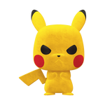 Pop! Grumpy Pikachu (Flocked), , hi-res view 1