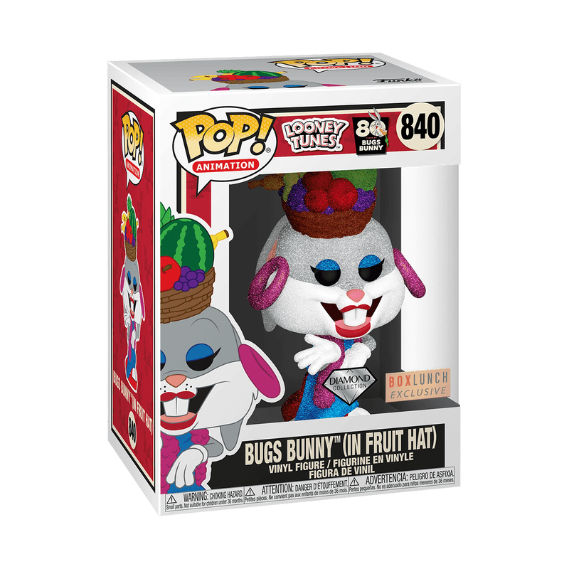 Pop! Bugs Bunny (In Fruit Hat) (Diamond), , hi-res view 2