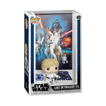 Pop! Movie Posters Luke Skywalker with R2-D2, Image 2