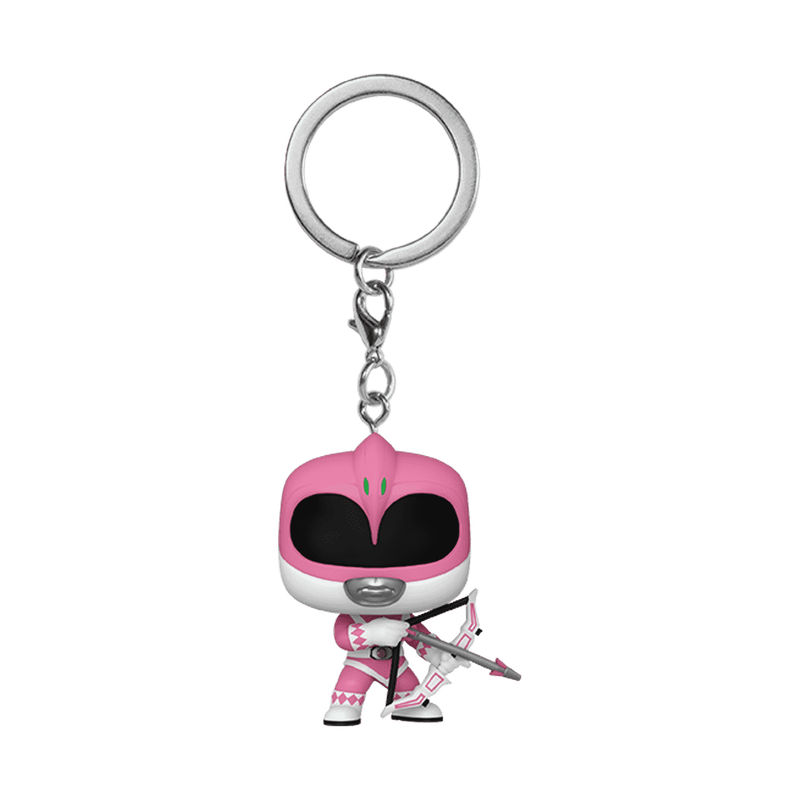 Pop! Keychain Pink Ranger (30th Anniversary), , hi-res view 1