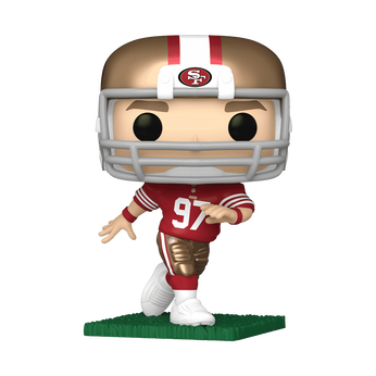 Pop! Nick Bosa (Running) (Red & Gold Uniform), Image 1