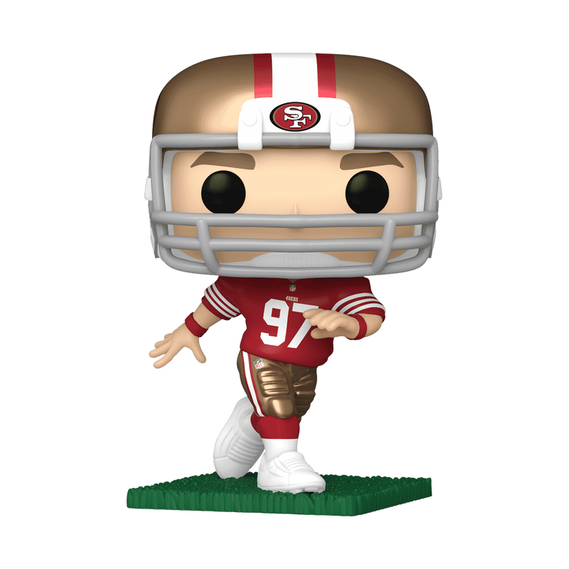 Pop! Nick Bosa (Running) (Red & Gold Uniform), , hi-res view 1