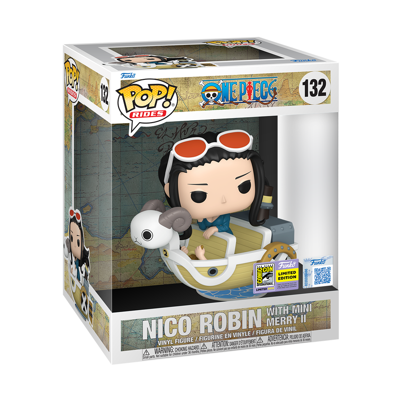 Pop! Rides Deluxe Nico Robin with Mini Merry II [SDCC], , hi-res view 2