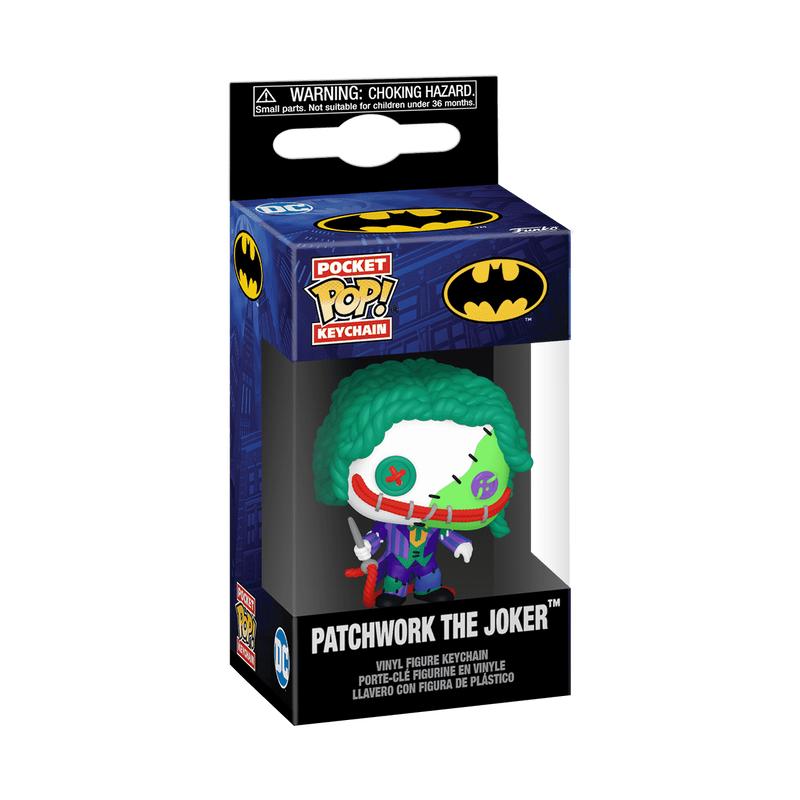 Pop! Keychain Patchwork The Joker, , hi-res view 2