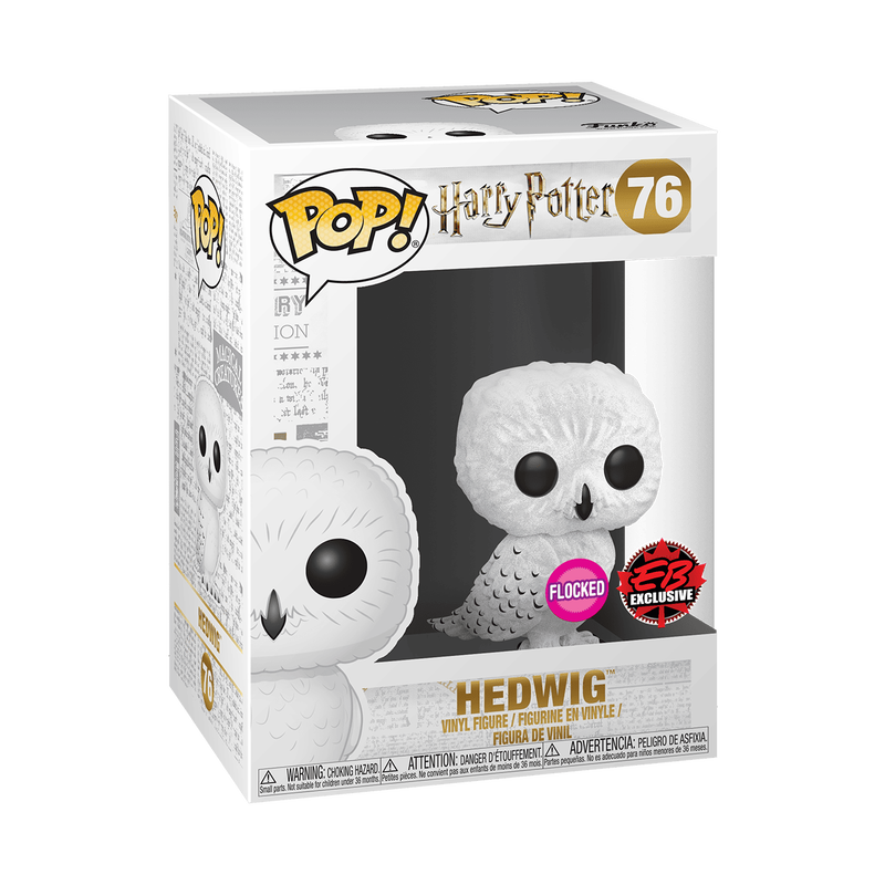 Pop! Hedwig (Flocked), , hi-res view 2
