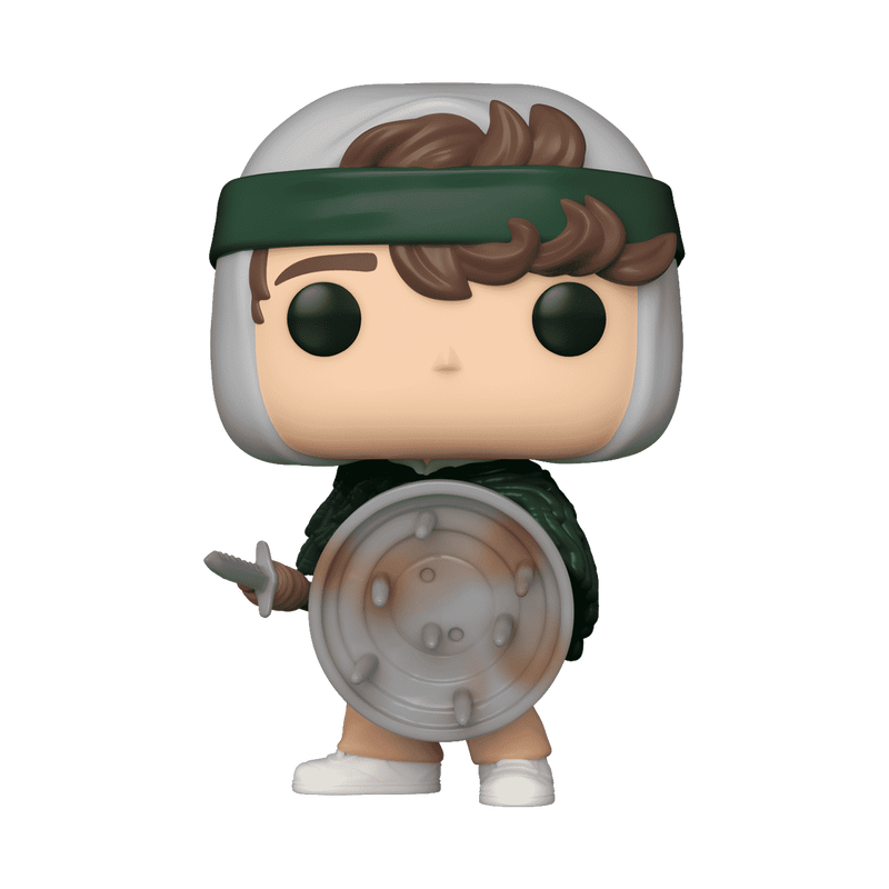 Pop! Dustin with Spear and Shield, , hi-res view 1