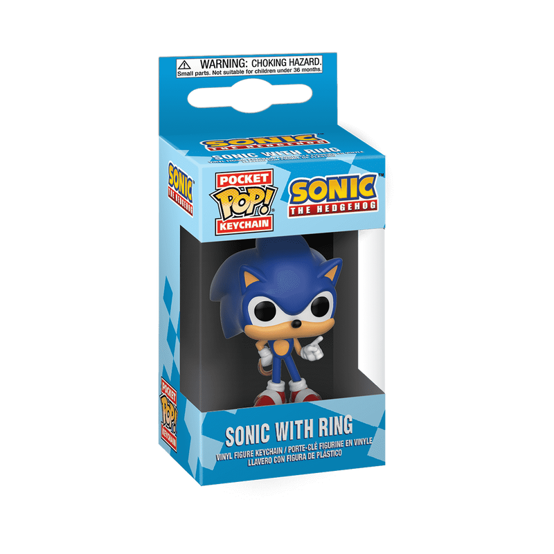 Pop! Keychain Sonic with Ring, , hi-res view 2