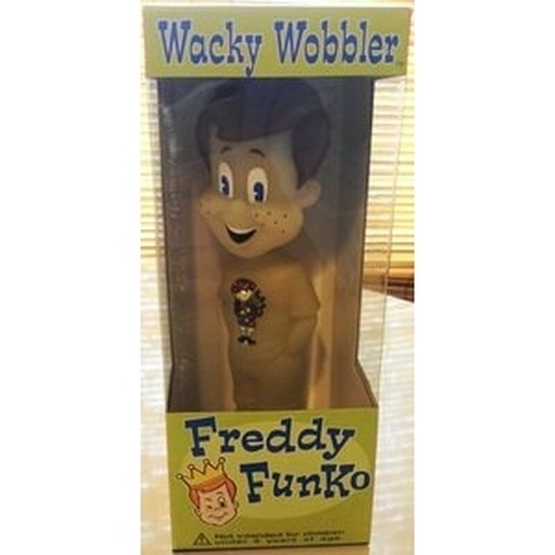 FUNKO wacky wobbler Freddy ボビングヘッド　GLOW Glow Freddy - Cameron Collectibles Exclusive WW | From the Vault