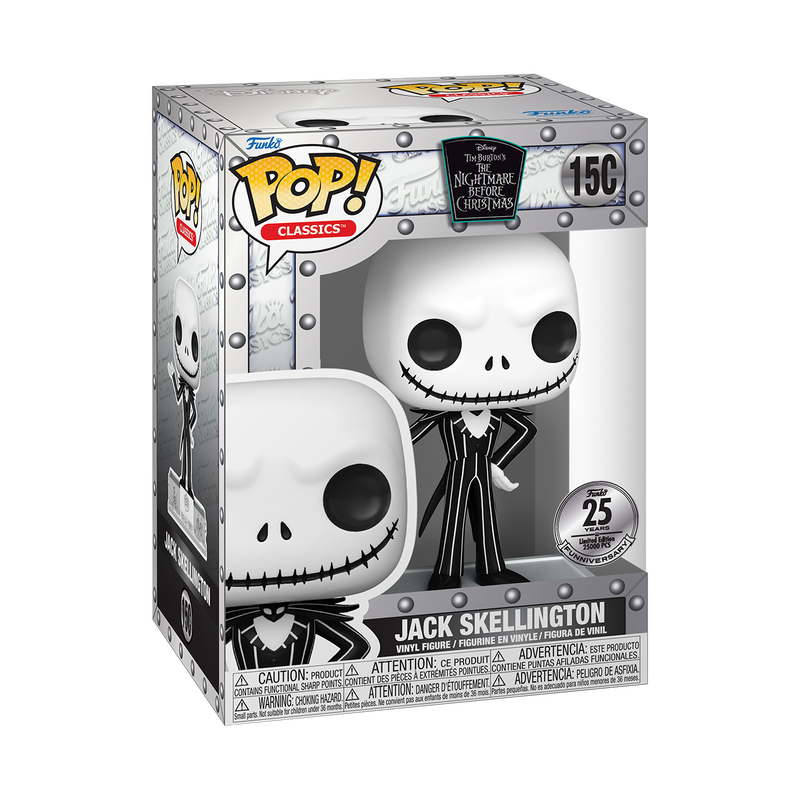 Link in Image Caption] Disney Pop! Classics Jack Skellington Funko 25th  Anniversary now available at Funko : r/funkopop