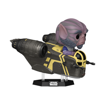Pop! Rides Deluxe Zeb Orrelios in the Razor Crest, Image 1