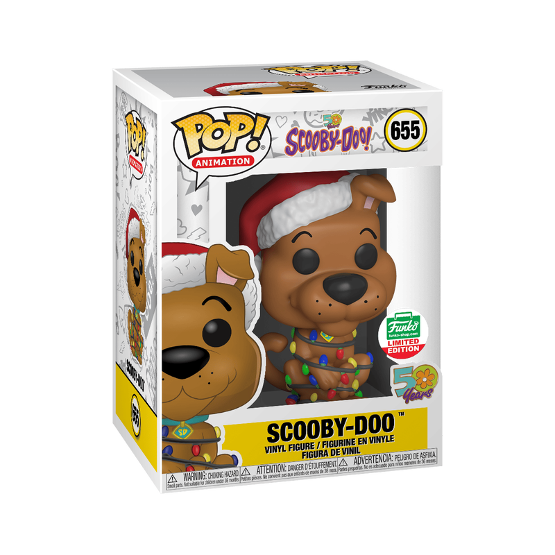 POP Animation: Scooby Doo - Scooby w/Lights & Hat, , hi-res view 1