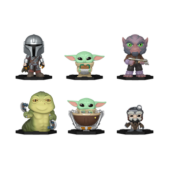 The Mandalorian and Grogu Mini Vinyl Figures, , hi-res view 2
