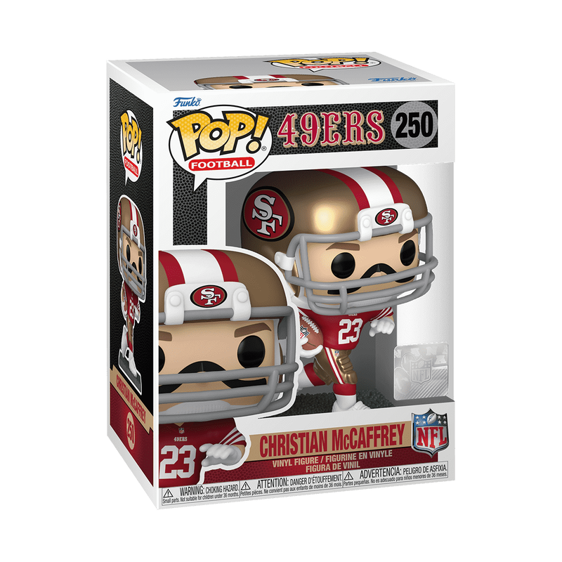 Pop! Christian McCaffrey (49ers Home Uniform), , hi-res view 3