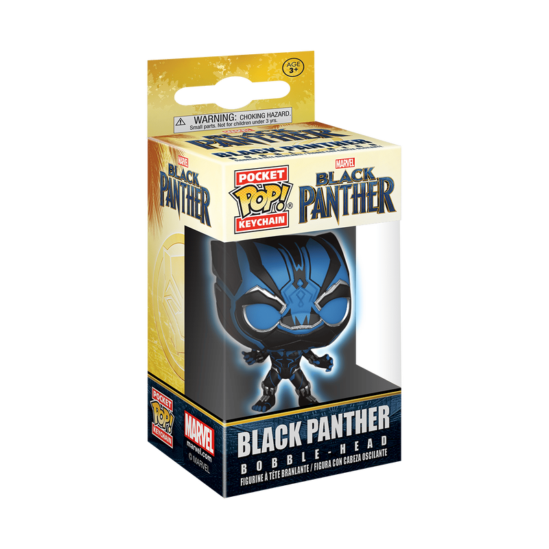 Black Panther Glow (Keychain)