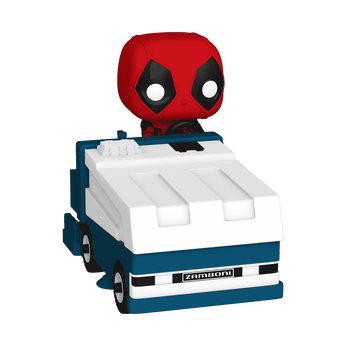 Pop! Rides Super Deluxe Deadpool on a Zamboni Machine, Image 1
