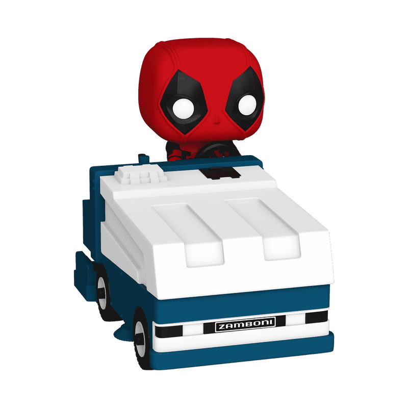 Pop! Rides Super Deluxe Deadpool on a Zamboni Machine, , hi-res view 1