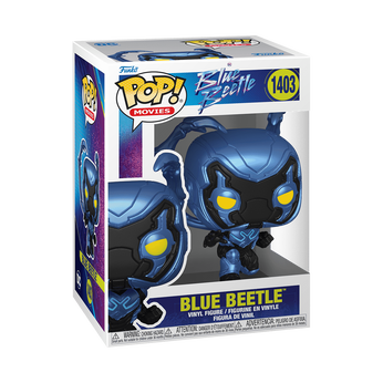 Pop! Blue Beetle Crouching, Image 2