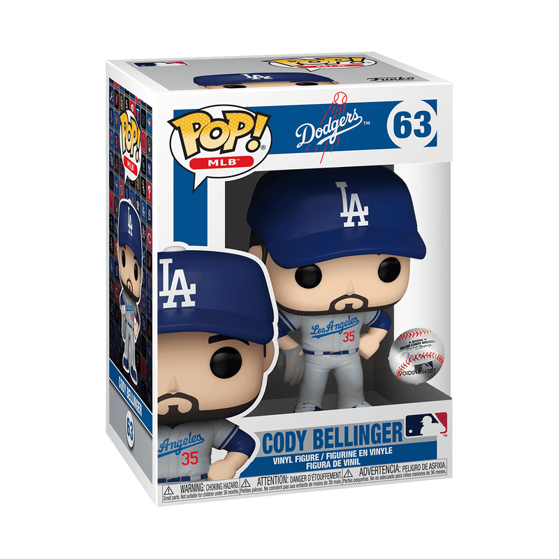 Pop! Cody Bellinger (Road Uniform), , hi-res view 2