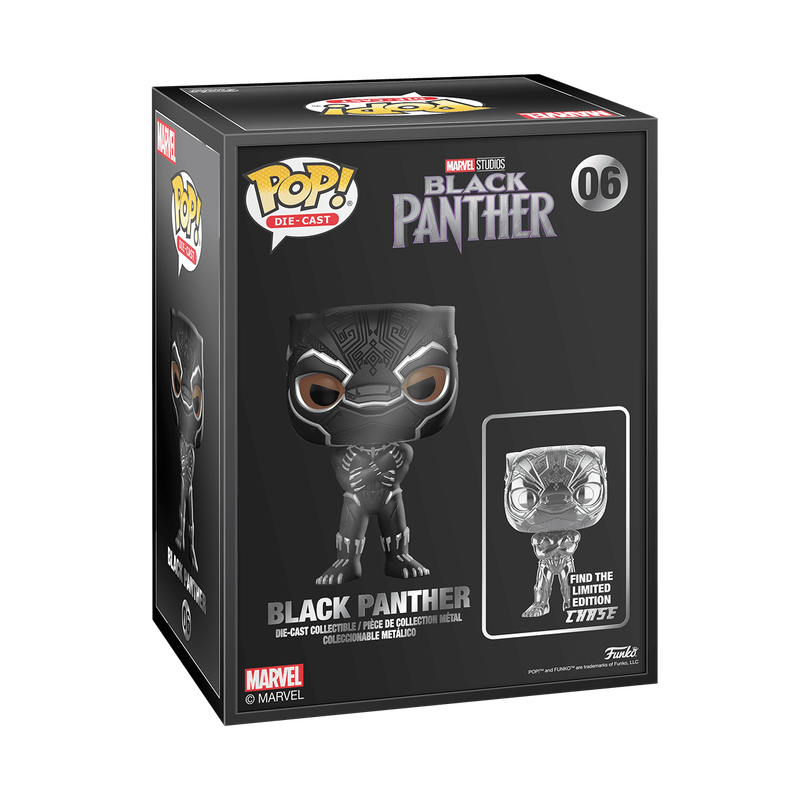 Buy Pop! Die-Cast Black Panther at Funko.