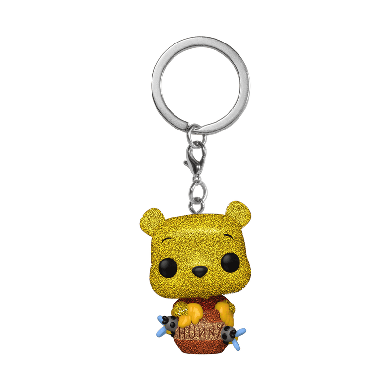 Pop! Keychain Winnie the Pooh with Honeypot (Diamond), , hi-res view 1