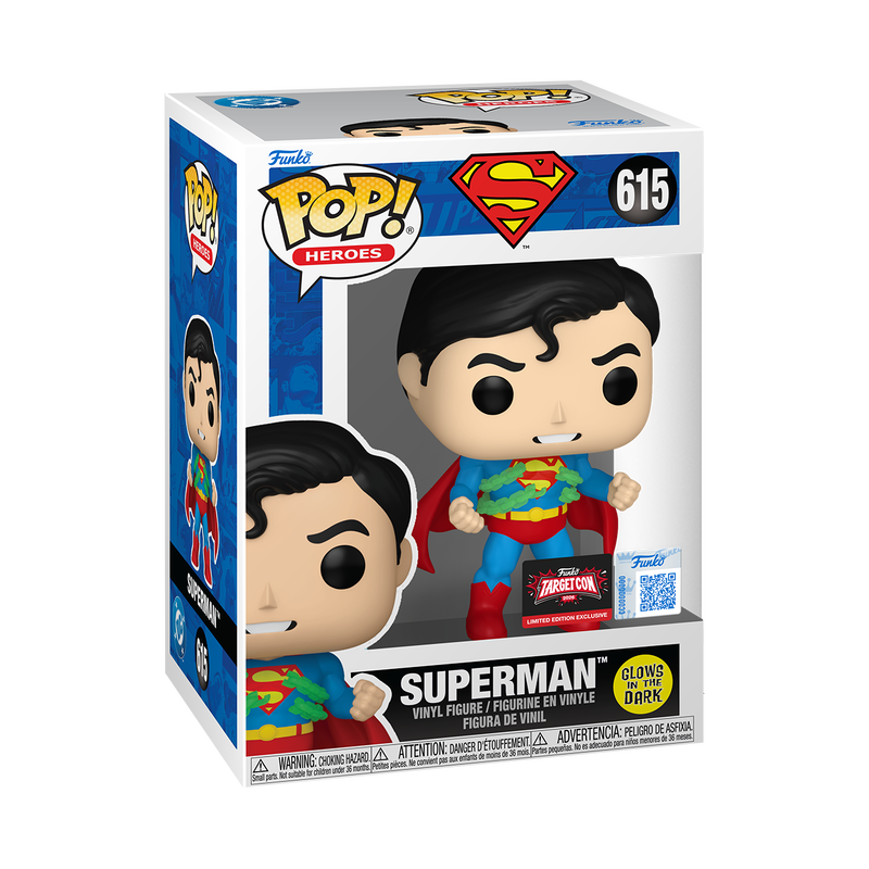 Pop! Superman (Breaking Chains) (Glow) (Target Con), , hi-res view 2