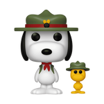 Pop! Beagle Scout Snoopy with Woodstock, , hi-res view 1